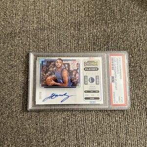 Mavericks Jaden Hardy SP Auto RC /99 PSA 9
